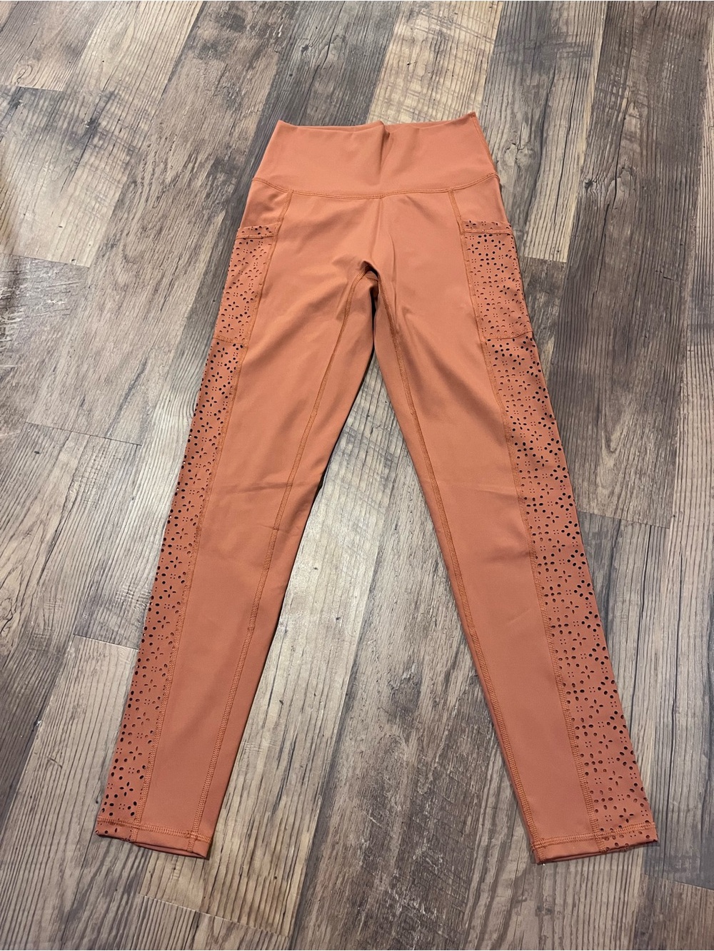 aerie Rust-Tone Seamless Active Leggings